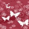 Red Butterflies-Mouse Pad