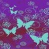 Purple Butterflies 2 Mouse Pad