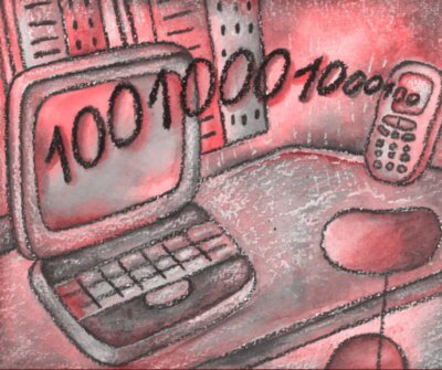Binary4-Mouse Pad