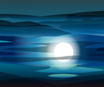 Moonlight-Mouse Pad