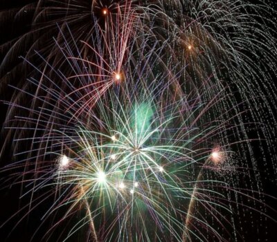 Fireworks 2 Mouse Pad