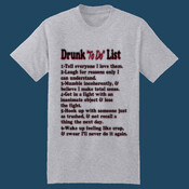 Drunk To Do List