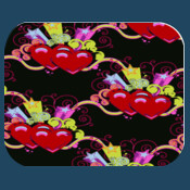 Hearts & Stars Mouse Pad