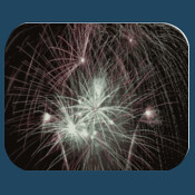 Fireworks 2 Mouse Pad